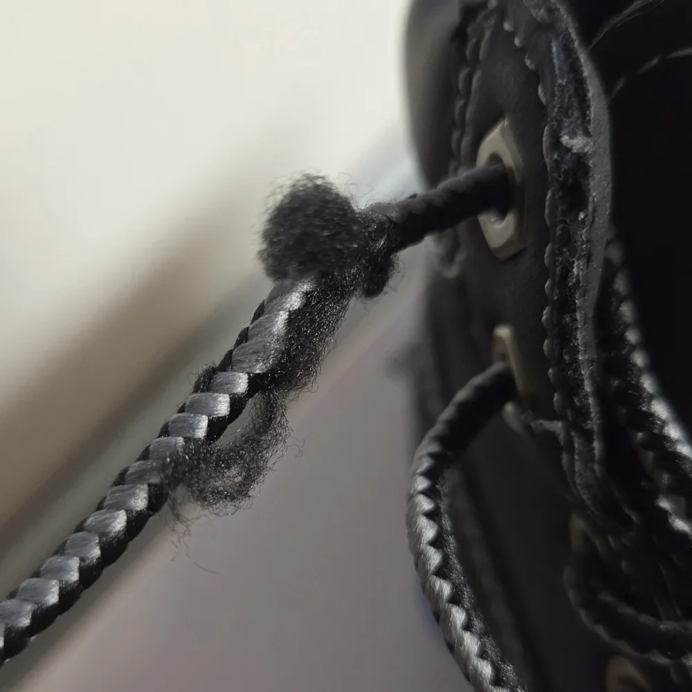 Kids Black Lace Up Boots - Picture 3 of 4